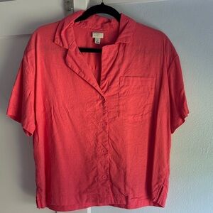 a new day Pink Crew Neck Tee